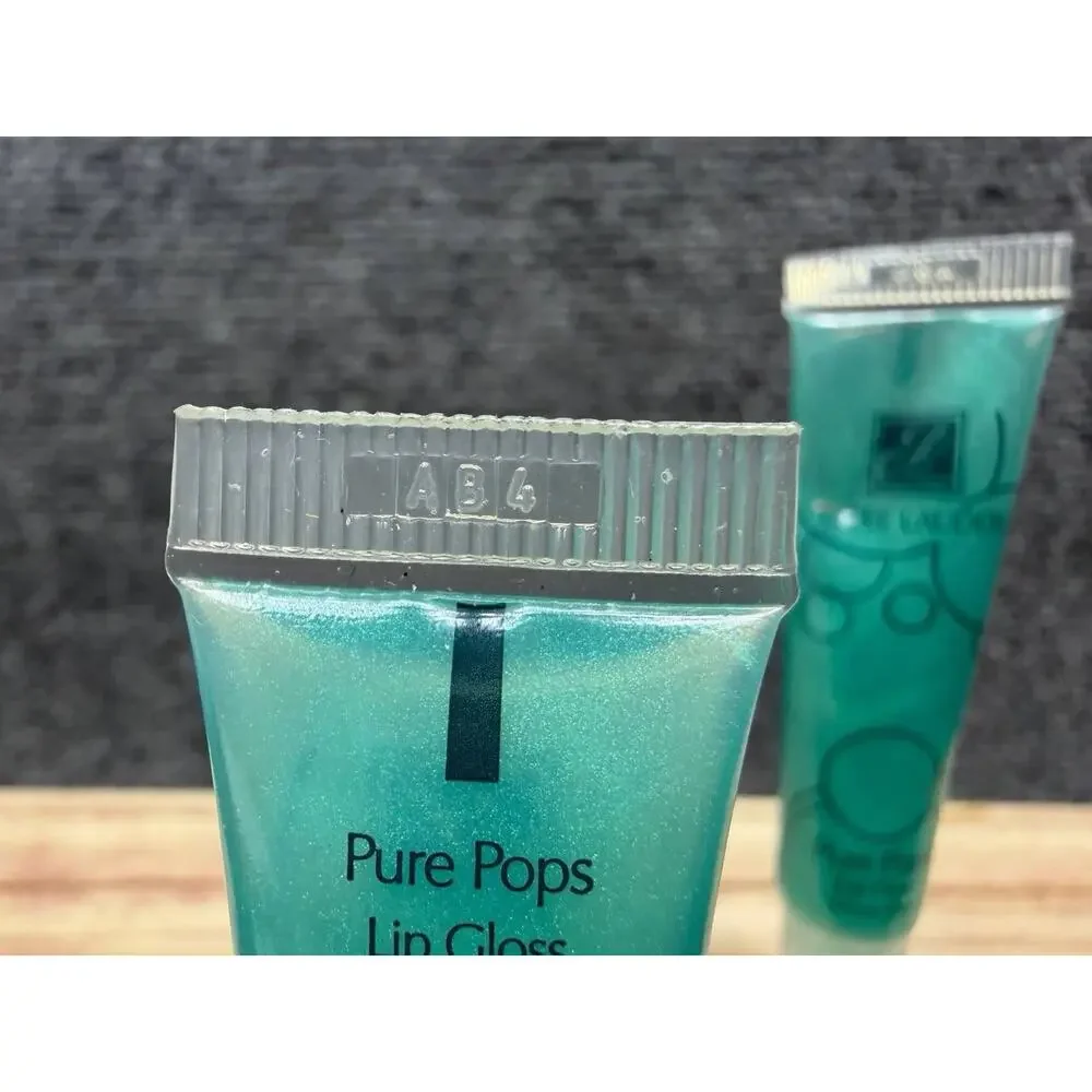 Estee Lauder Pure Pops LipGloss 1006 Peppermint Set of 2 7ml